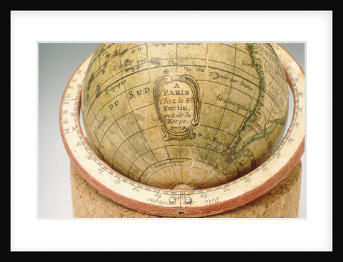 Cartouche in South Pacific Ocean by Jean Fortin