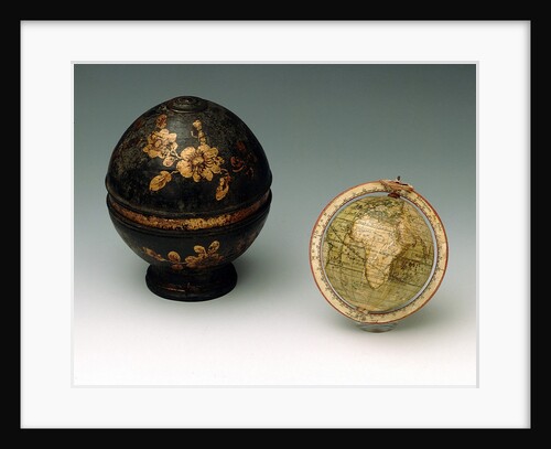 Sphere and case by Jean Fortin