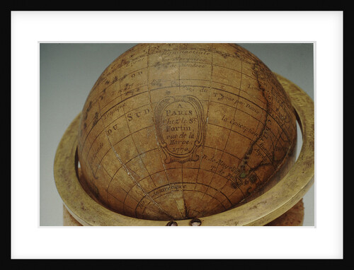 Cartouche in South Pacific Ocean by Jean Fortin