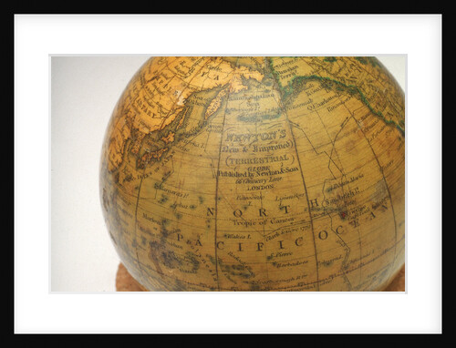 Inscription in North Pacific Ocean by Newton & Co.