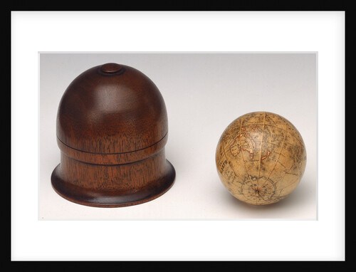 Sphere and case by Johann Georg Klinger