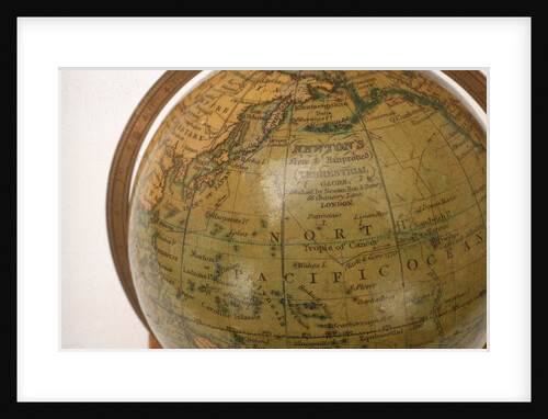 Inscription in North Pacific Ocean by Newton Son & Berry