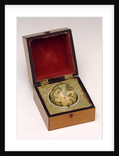 Sphere and box by Johann Georg Klinger