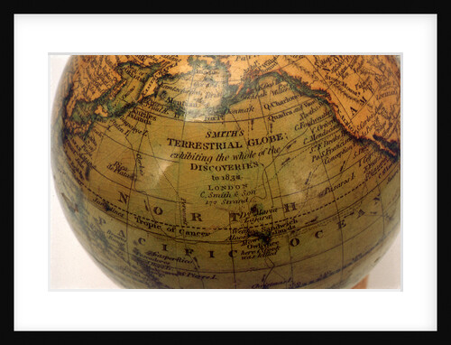 Inscription in North Pacific Ocean by Charles Smith & Son