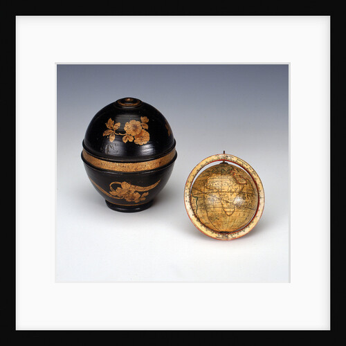 Sphere and case by Jean Fortin