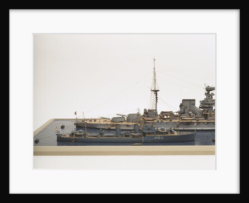 Dreadnought battleship HMS 'Queen Elizabeth' (1913) by Norman A. Ough