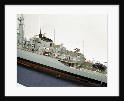 HMS 'Alacrity', port side deck detail by John R. Haynes