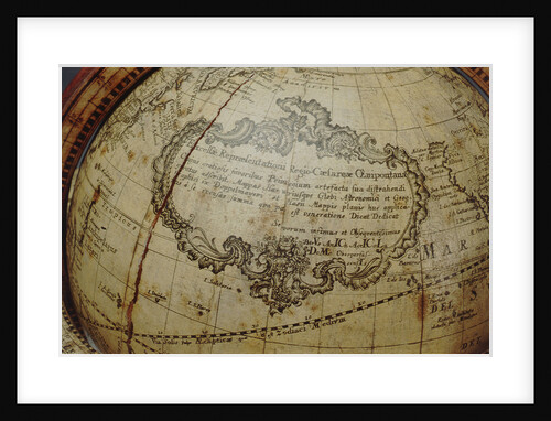 Cartouche in North Pacific Ocean by Peter Anich