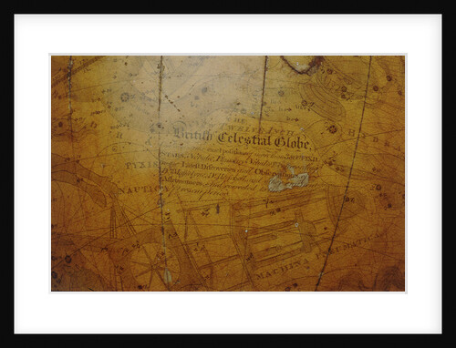 Inscription below Crater by Bardin
