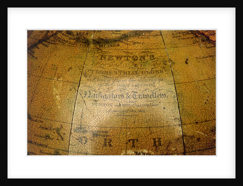 Inscription in North Pacific Ocean by Newton & Co.