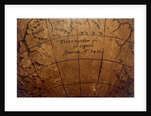 note in hypothetical southern continent by Joannes Oterschaden