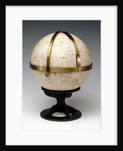 Sphere and stand by H De Magnac