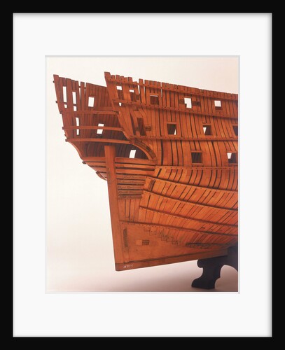 'Intrepid', starboard stern quarter detail by Joseph Williams