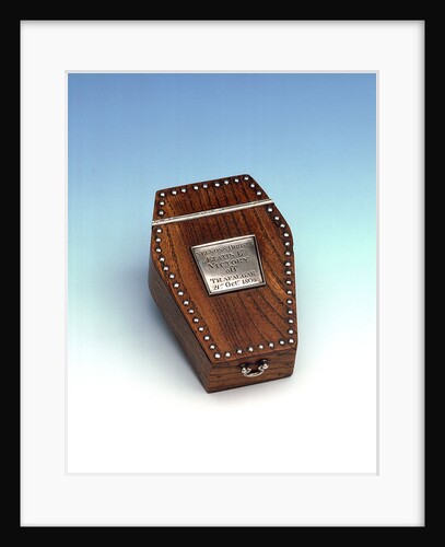 Model coffin by unknown