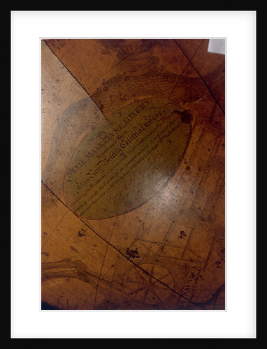 Cartouche below Crater by William Bardin