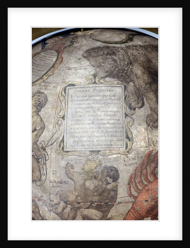 Title above Gemini by Willem Jansz Blaeu