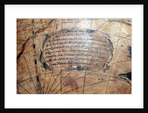 Imprint in Atlantic Ocean by Jan Jansz van Ceulen