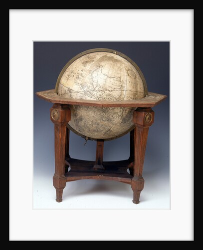 Sphere and stand by Johann Georg Klinger