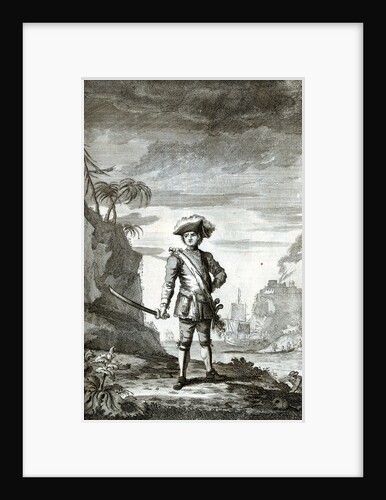 Captain Bartholomew Roberts, pirate and buccaneer by unknown