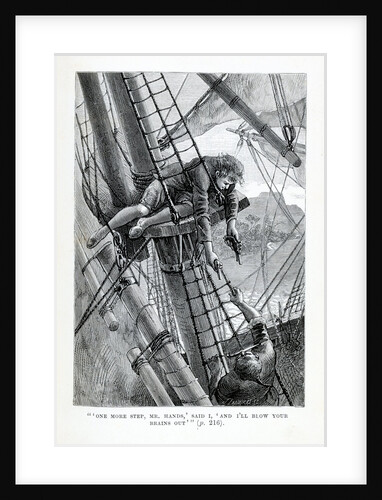 One more step, Mr Hands, and I'll blow your brains out by unknown