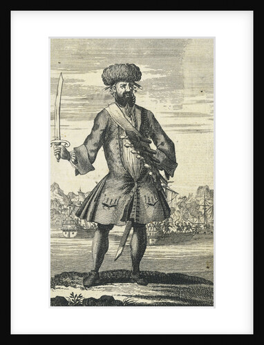 The pirate Blackbeard by B. Cole