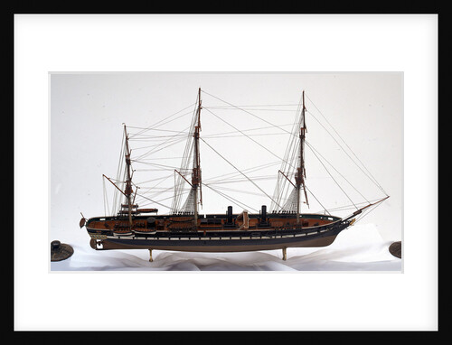 Full hull model of HMS 'Warrior' (1860) by unknown