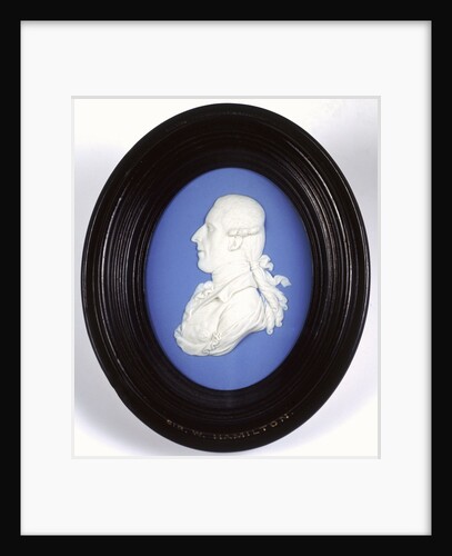 Portrait medallion of Sir William Hamilton (1730-1803) by Josiah Wedgwood & Sons Ltd.