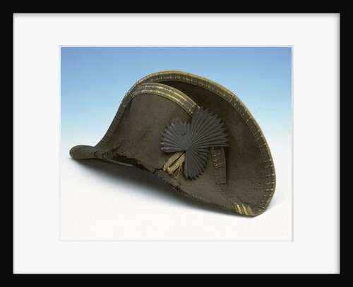 Bicorn hat worn by Horatio Nelson (1758-1805) by Unknown