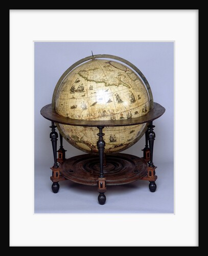 Sphere and stand by Jodocus Hondius Jr