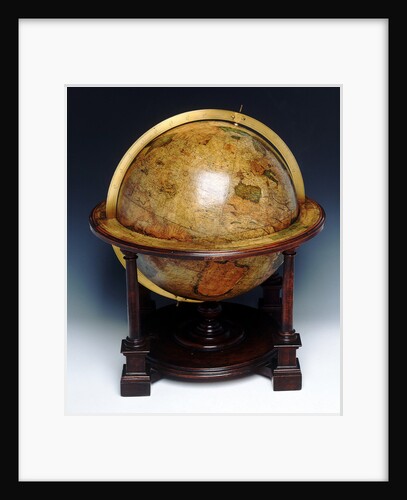 Sphere and stand by Gerard Mercator