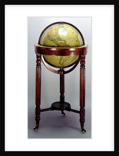 Sphere and stand by Edward Stanford