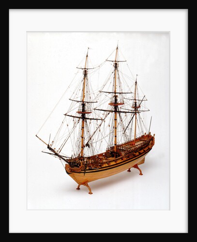Ship of 20 guns by unknown