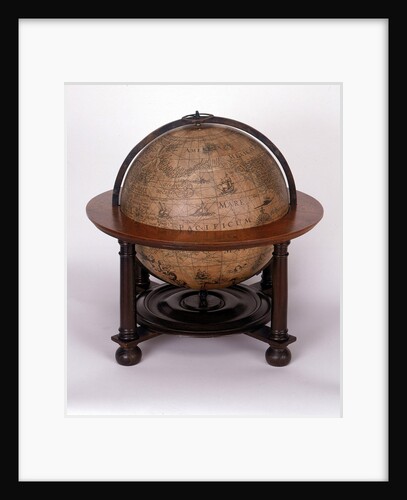 Sphere and stand by Pieter van den Keere