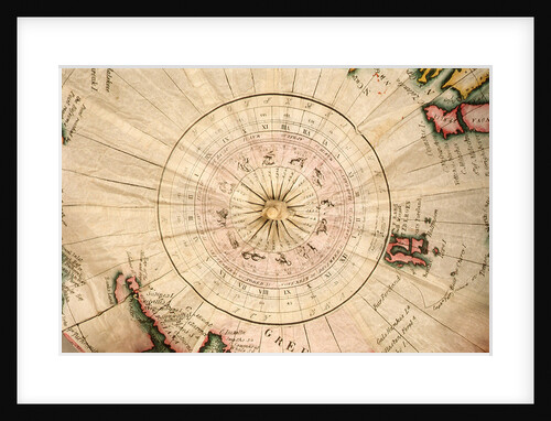 Scale for the zodiac at North Pole by George Pocock