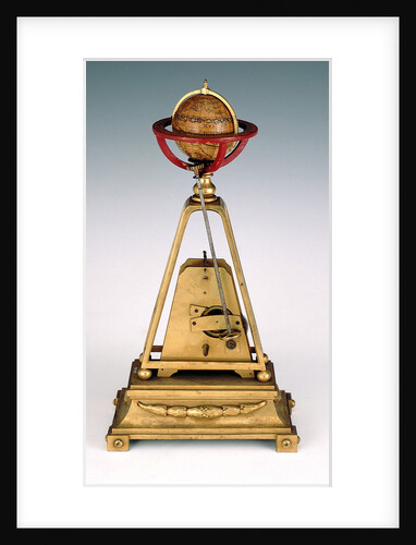 Sphere and stand by Jean Fortin