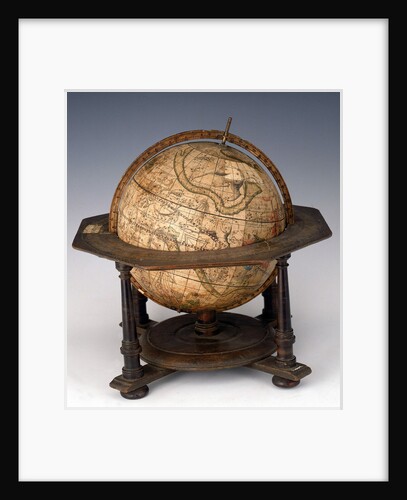 Sphere and stand by Matthaeus Seutter