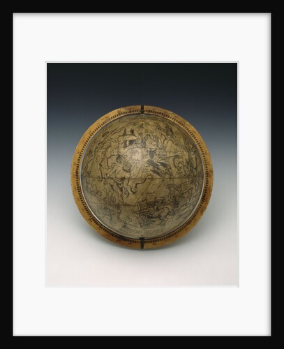 Sphere showing Meridian Ring 270 degrees by Gemma Frisius