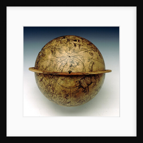 Sphere showing the North Pole by Gemma Frisius