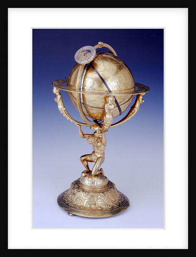 Celestial clockwork globe by Isaac Habrecht II