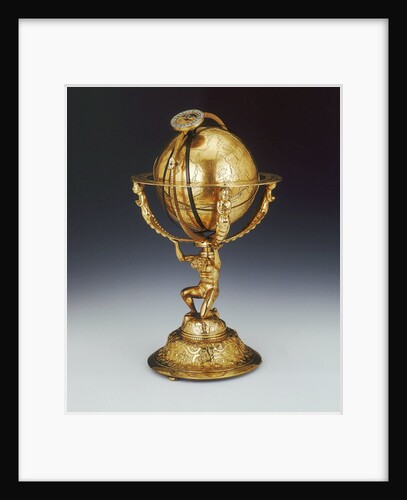 Celestial clockwork globe by Isaac Habrecht II