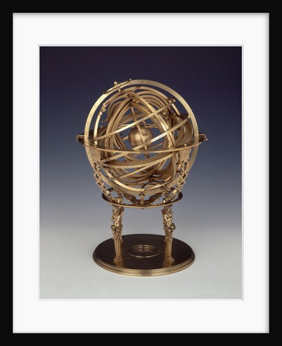 Armillary sphere by Gualterus Arsenius