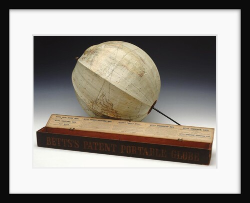 Assembled globe and box by John Betts