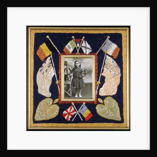 Silk picture by Charles Frederick Herridge