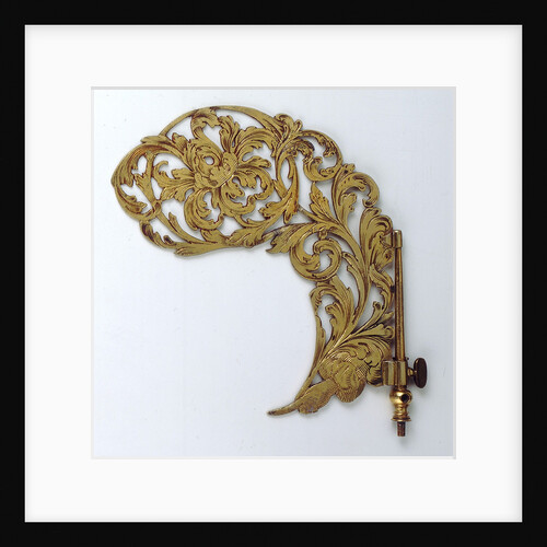 Wind Vane from the Augsburg Dial by Johann Martin