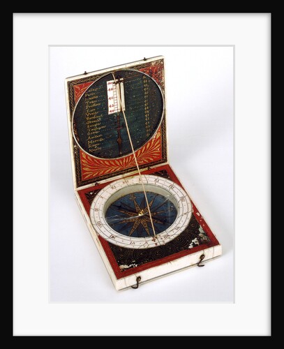 Diptych dial, leaves Ib and IIa by unknown