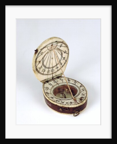Diptych dial, leaves Ib and IIa by Lienhart Miller