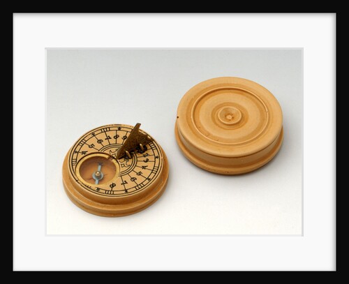 Compass dial, with lid by Mary Rose Trading Ltd
