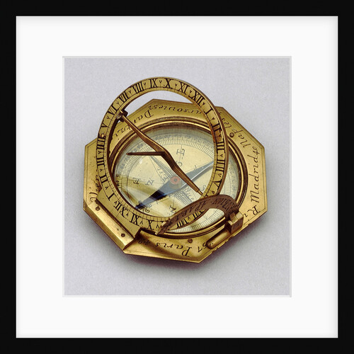Augsburg dial by Nicolas Bion