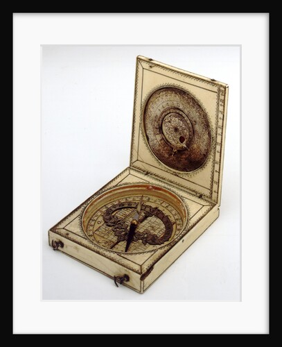 Magnetic azimuth dial, leaves Ib and IIa by Charles Bloud