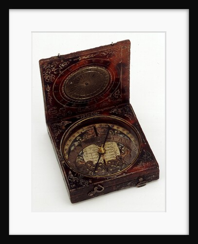 Dieppe magnetic azimuth dial, leaves Ib and IIa by Charles Bloud